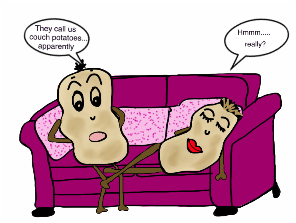 Image result for image of couch potatoes